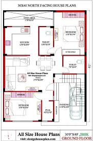 30x40 North Facing House Plans Top 5