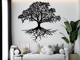 Wall Decal Tree Roots Branch Wall Art