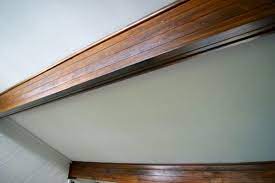 to stain wood beams without sanding