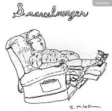 Lounge Chair Cartoons And Comics