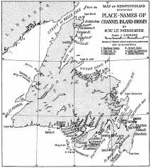 Were Many Newfoundland Place Names