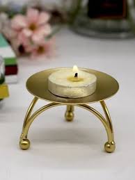 European Style Gold Candle Holder