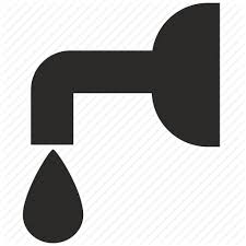 Crane Drop Water Icon On