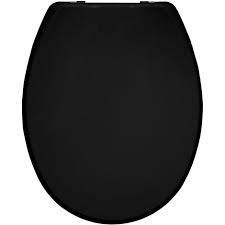 Traditional Toilet Seat Black Bathroom