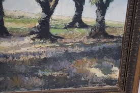 Italian Woodland Landscape Painting