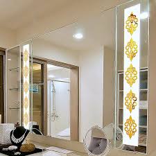 Mirror Wall Stickers 7 7cm Square Self