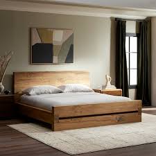 Perlman Reclaimed Wood Bed West Elm