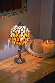 Small Lamp Shade Stained Glass Lamp