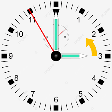 Daylight Saving Time Icon Minute