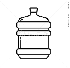 Big Bottle Of Water For Delivery Icon