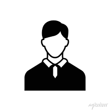 Man Icon Vector Isolated On White Logo