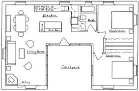 Floor Plan L Shaped House Plans