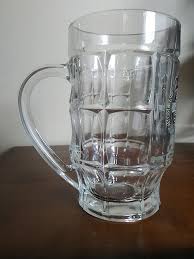 A Warfteiner Beer Mug With Handle With