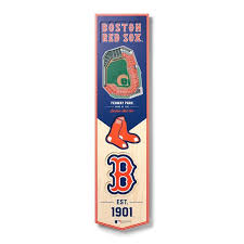 8 X 32 Mlb Boston Red Sox 3d Stadium Banner
