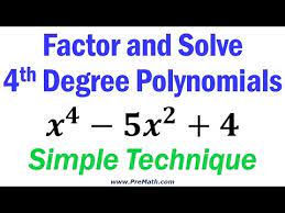 Solve Fourth Degree Polynomials