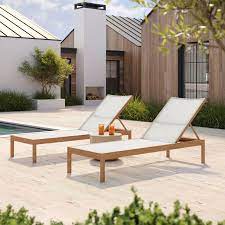 Playa Outdoor Textilene Stacking Chaise