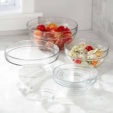 Glass Mixing Bowls Prep Bowls Crate