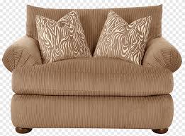 Brown Corrugated Sofa With Two Brown