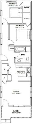 16x54 House 2 Bedroom 1 Bath 864 Sq Ft