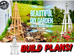 Garden Obelisk Plans Garden Trellis