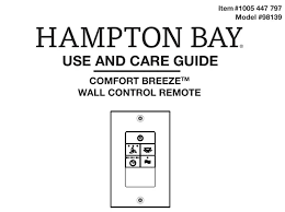 Hampton Bay 98139 3 Sd Universal