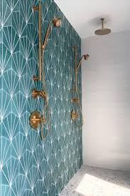 Accent Wall Of Patterned Cement