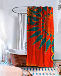 West Indies Boho Modern Shower Curtain