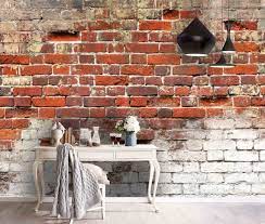 3d Old Red Bricks Wallpaper Dirty