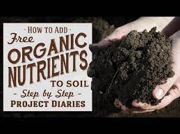 Organic Nutrients To Soil