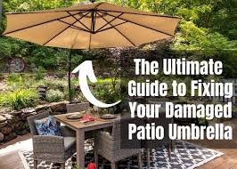7 Steps To Fix Your Broken Patio Umbrella