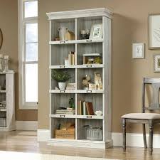 Sauder 75 In White Plank Faux Wood 10