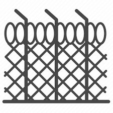 Barbed Wire Fence Jail Picket