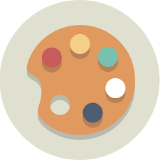 Art Painting Palette Icon Free