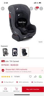 Joie Car Seat Babies Kids Going Out