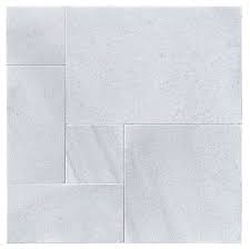 White Marble French Pattern Leathered