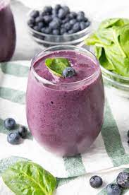 blueberry spinach smoothie beaming baker