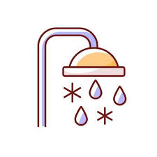 Cold Shower Vector Art Icons And