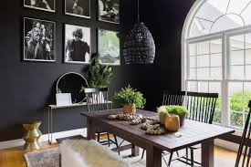 Black Is Back For Interior Design The