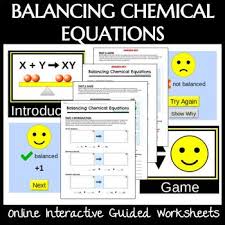 Balancing Chemical Equations