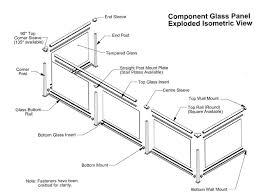 Glass Railing Aluminum Railing Glass