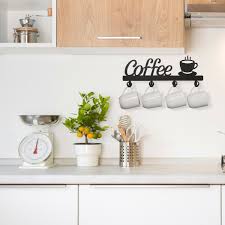 Coffee Mug Holder Wall Mounted Coffee
