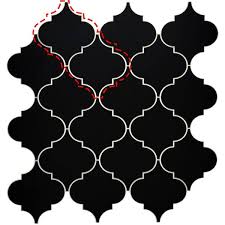 Sunwings Arabesque 6 In X 6 In Black