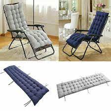 Sun Lounger Recliner Chair Bed Cushion
