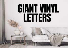 Custom Vinyl Letters Large Vinyl