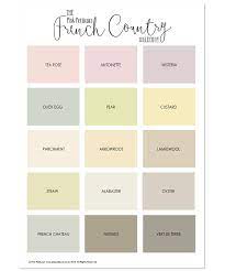 French Country Paint Colors