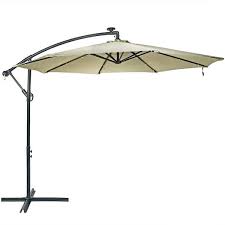 Steel Cantilever Solar Patio Umbrella