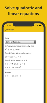 Mathpapa Algebra Calculator Na App