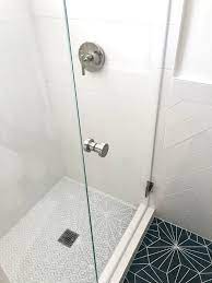 Polished Nickel Glass Shower Door Knob