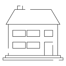 Two Y House Line Icon Png Svg