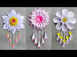 Paper Flower Wall Hanging Paper Crafts
